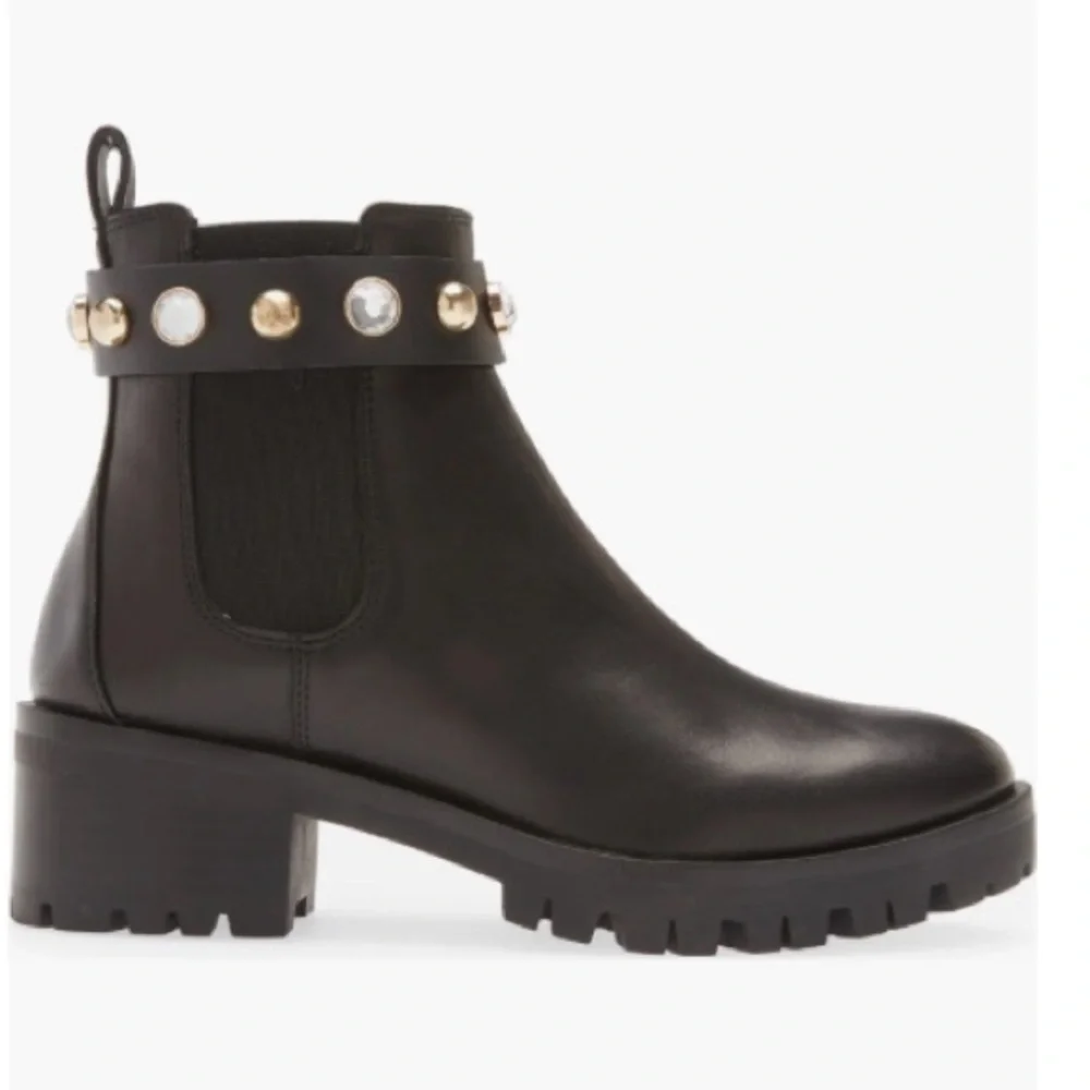 ❤️❤️ KARL LAGERFELD PARIS Porshay Lug Sole Bootie (Women)❤️❤️new